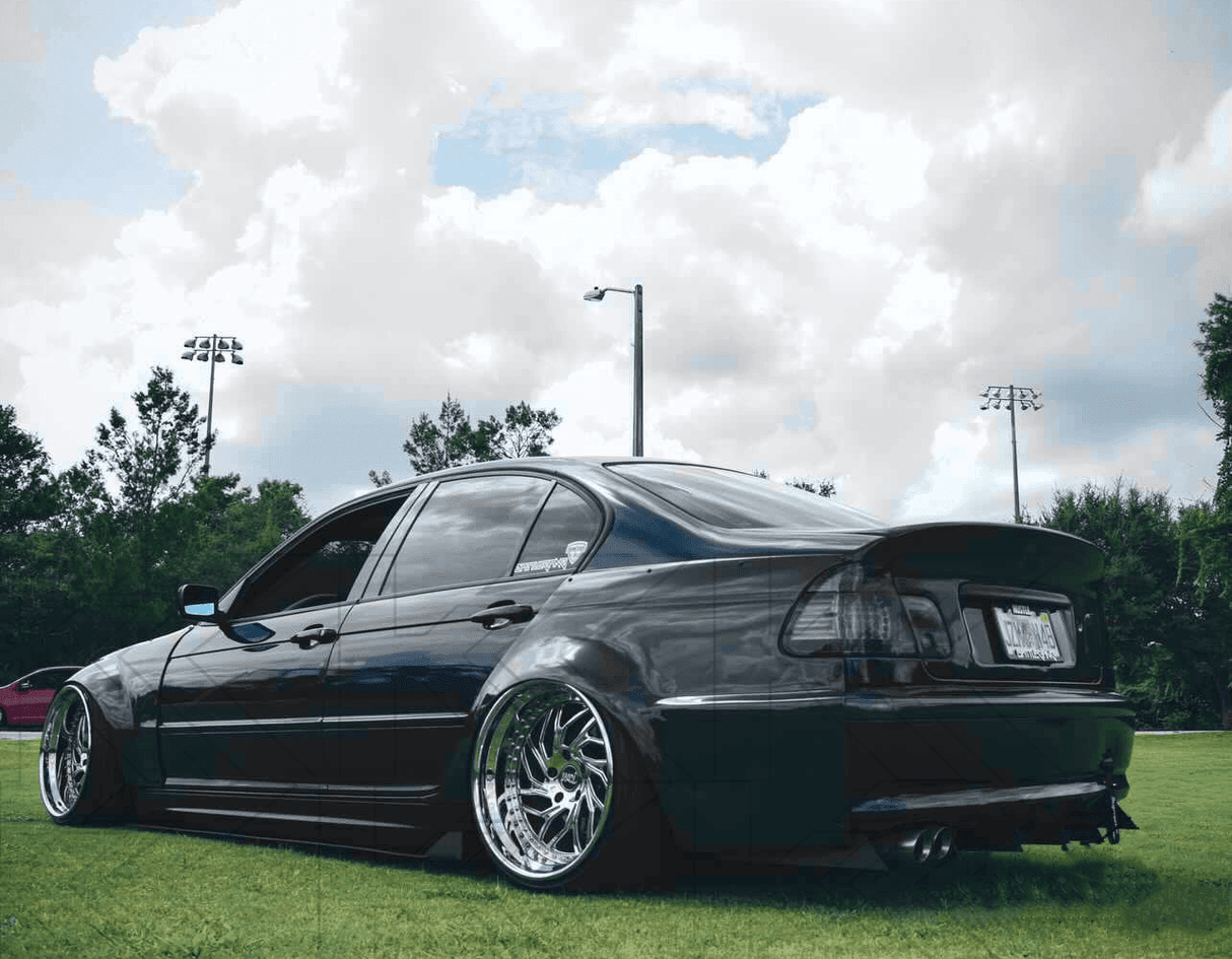 E46 Sedan Clear/Smoked LED Tail Lights - Pre Face Lift (1999-2001) - K2 Industries