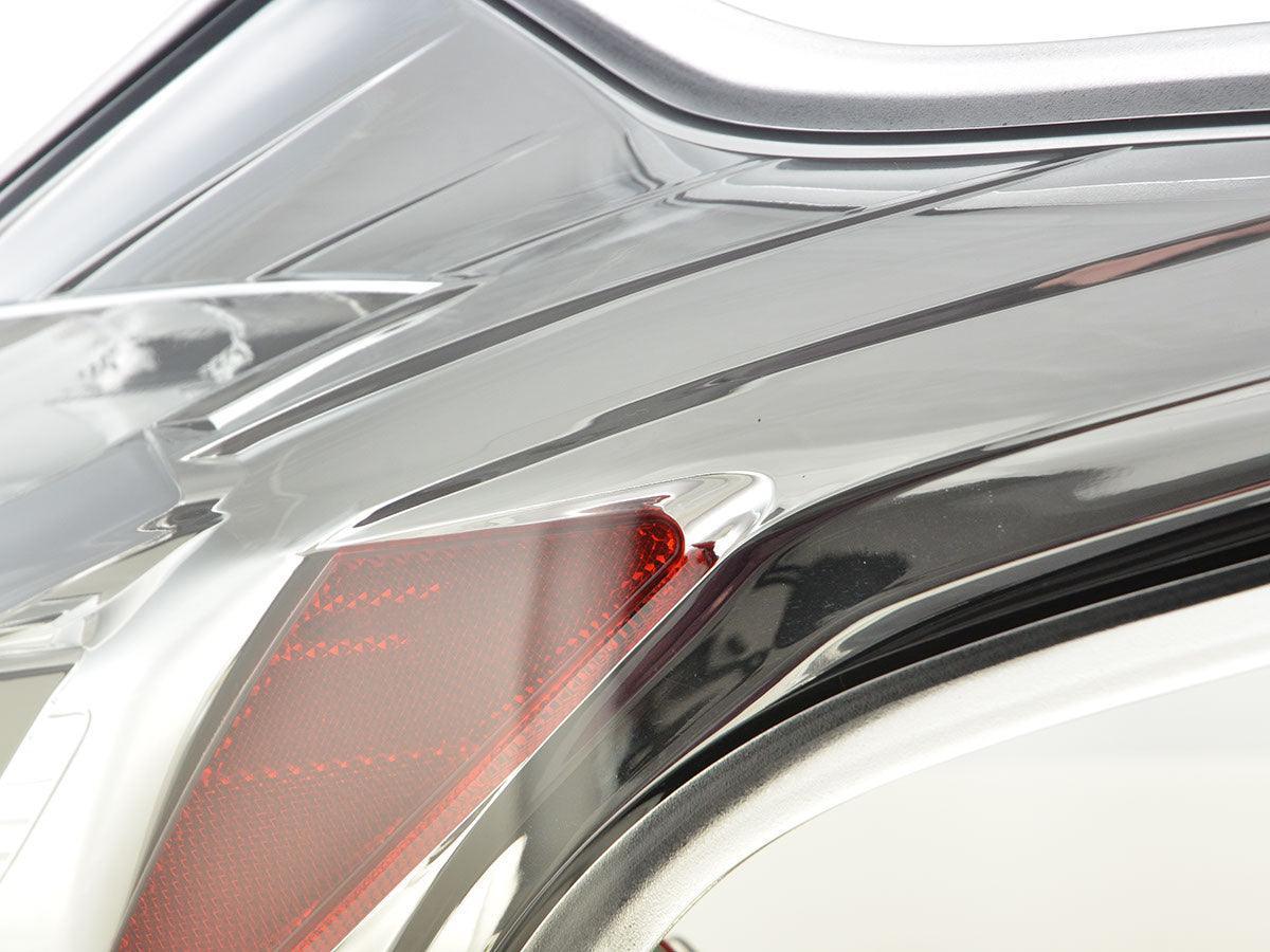 Ford Focus 3 (C346) Chrome Clear LED Lightbar Taillights Set (2010-2014) - K2 Industries