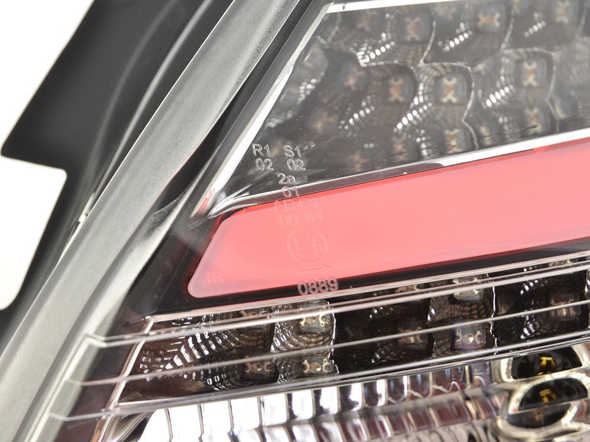 Ford Focus 3 (C346) Hatchback Black Clear LED Taillights Set (2011 - 2014) - K2 Industries