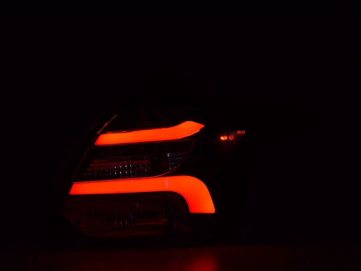 Ford Focus 3 (C346) Hatchback Black Clear LED Taillights Set (2011 - 2014) - K2 Industries