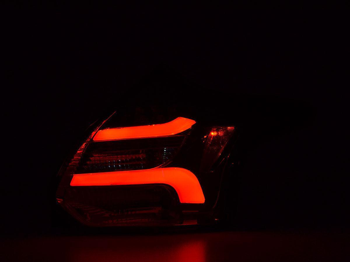 Ford Focus 3 (C346) Hatchback Red LED Taillights Set (2011 - 2014) - K2 Industries