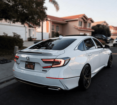 Honda Accord 10th Generation Clear Tail LED Lights (2017-2022) - K2 Industries
