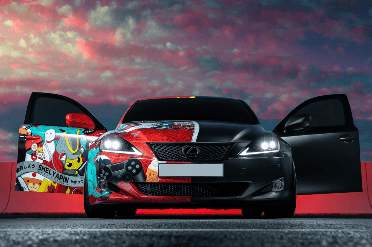 Lexus IS250/IS250C/IS350/IS220d & ISF(XE20) Black Matrix Projector Headlights (2006-2014) - K2 Industries