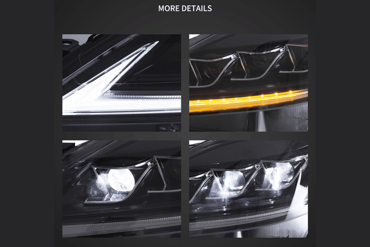 Lexus IS250/IS250C/IS350/IS220d & ISF(XE20) Black Matrix Projector Headlights (2006-2014) - K2 Industries