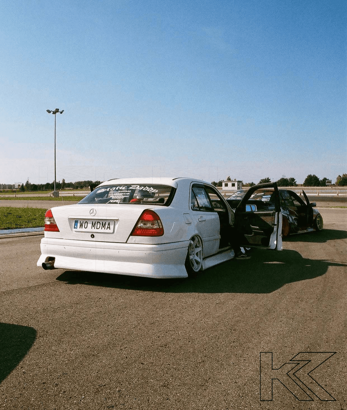 Mercedes Benz C-Class (202) Red LED Taillights Set (1996-2000) - K2 Industries