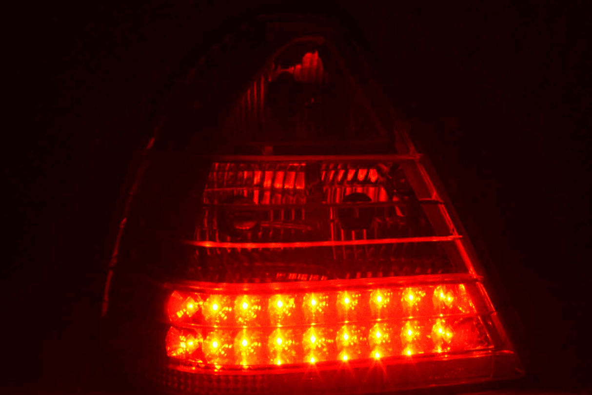Mercedes Benz C-Class (202) Red LED Taillights Set (1996-2000) - K2 Industries