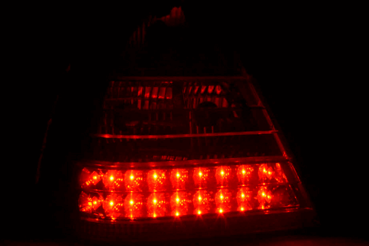 Mercedes Benz C-Class (202) Red LED Taillights Set (1996-2000) - K2 Industries