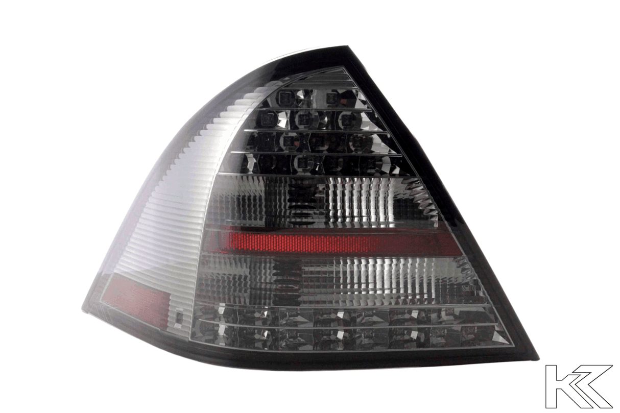 Mercedes Benz C-Class (203) Sedan Chrome Smoke LED Taillights Set (2005-2007) - K2 Industries
