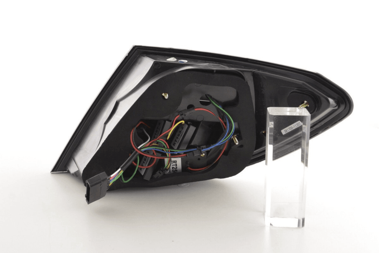 Mercedes Benz C-Class (204) Chrome Clear LED Taillights Set (2007-2011) - K2 Industries