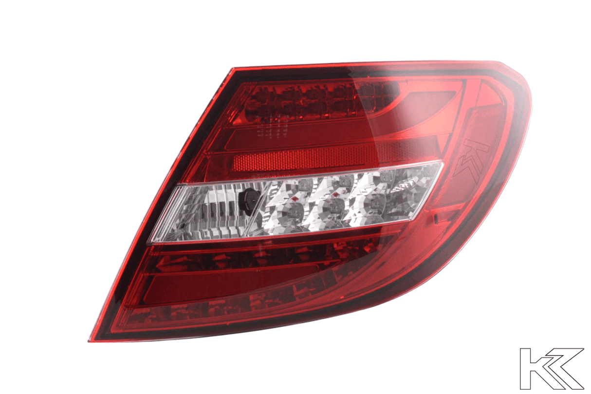 Mercedes Benz C-Class (204) Red LED Taillights Set (2007-2011) - K2 Industries