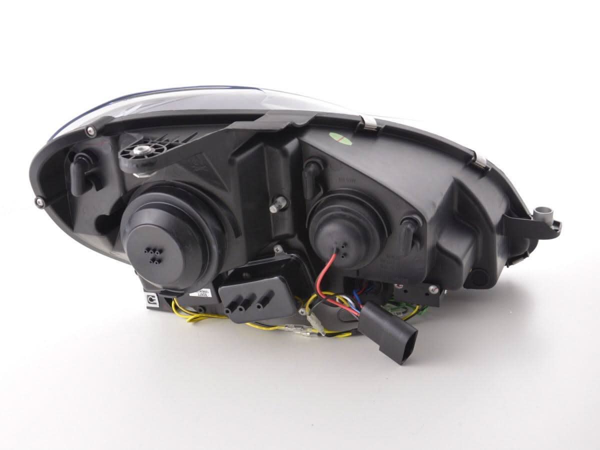 Mercedes-Benz C-Class W204 Black LED Headlights (2011-2014) - K2 Industries