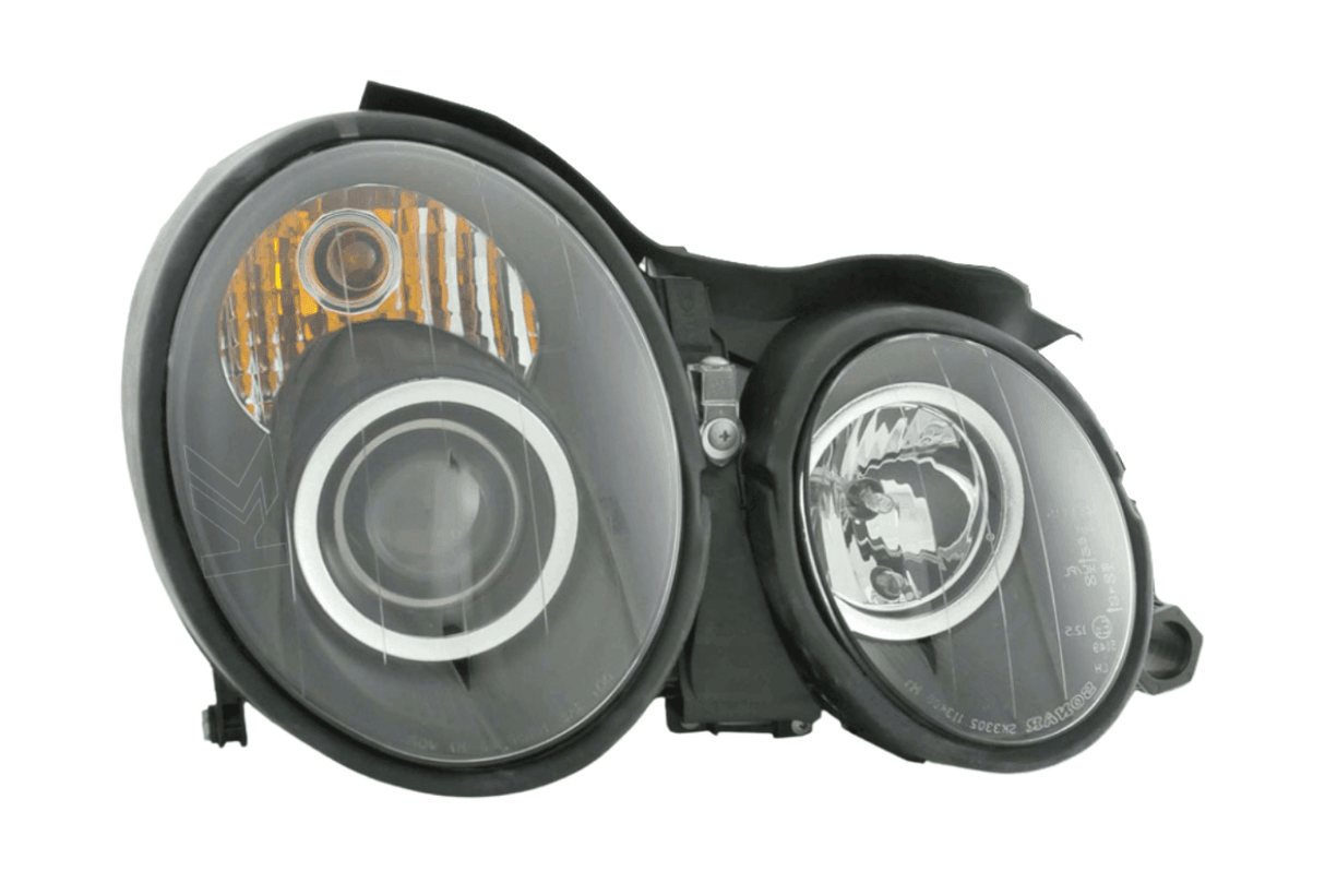 Mercedes Benz CLK (208) Black Headlight Set (1998-2002) - K2 Industries