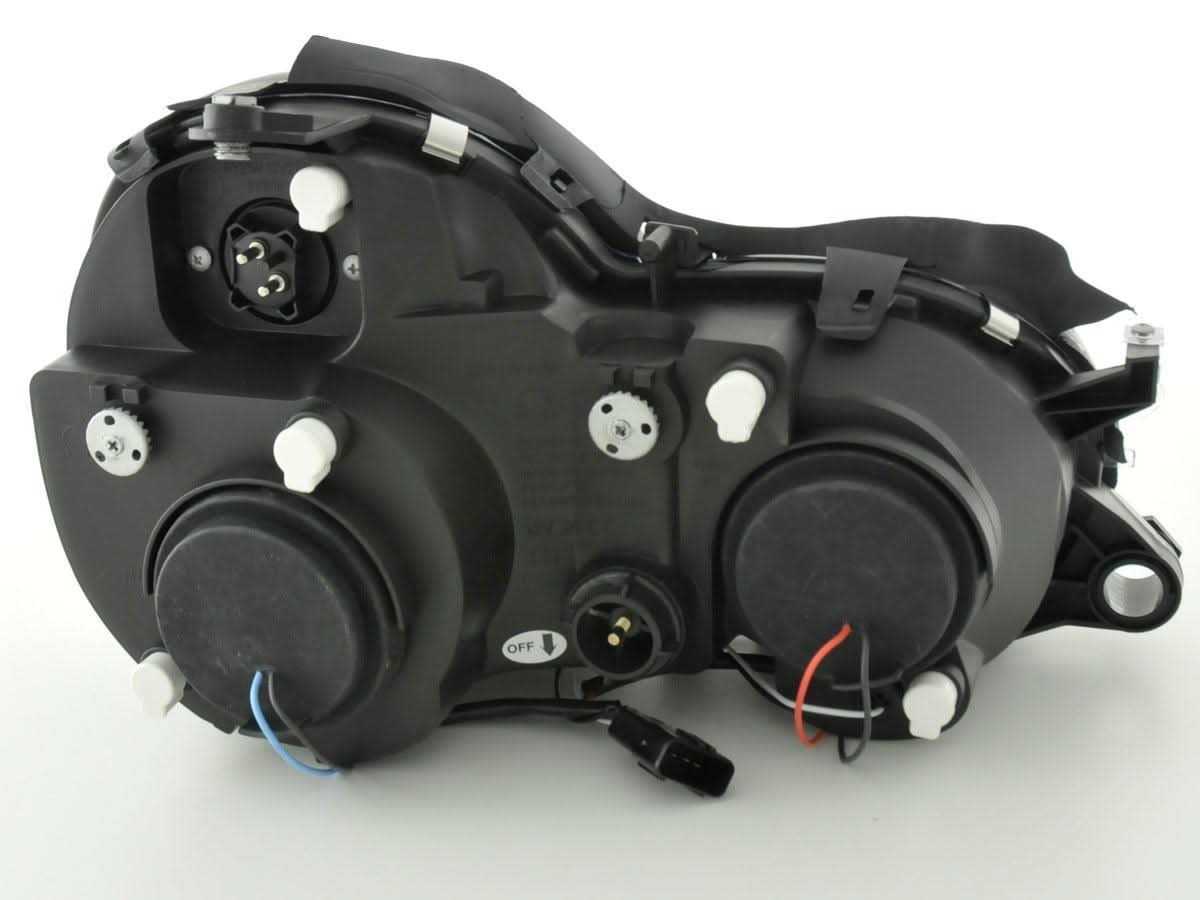 Mercedes Benz CLK (208) Black Headlight Set (1998-2002) - K2 Industries