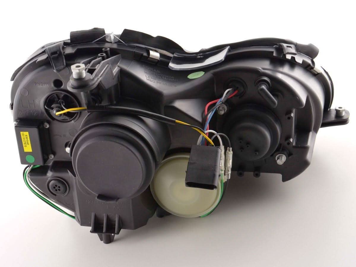 Mercedes Benz CLK (209) Black LED Headlights with Daytime Running Lights (2004-2009) - K2 Industries