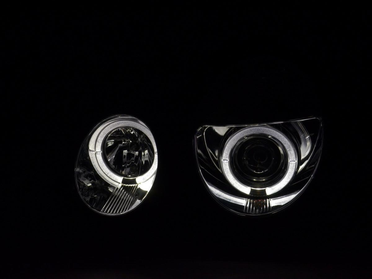 Mercedes Benz E-Class (210) Chrome Angel Eye Headlights (1999-2001) - K2 Industries