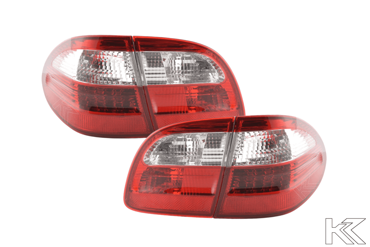 Mercedes Benz E-Class (210) Kombi Red LED Taillights Set (1999-2003) - K2 Industries