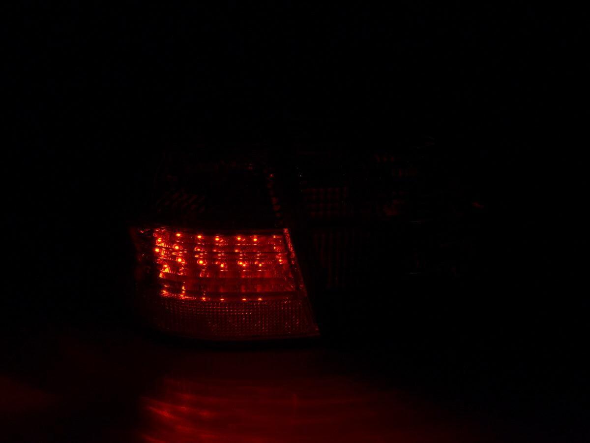 Mercedes Benz E-Class (210) Kombi Red LED Taillights Set (1999-2003) - K2 Industries