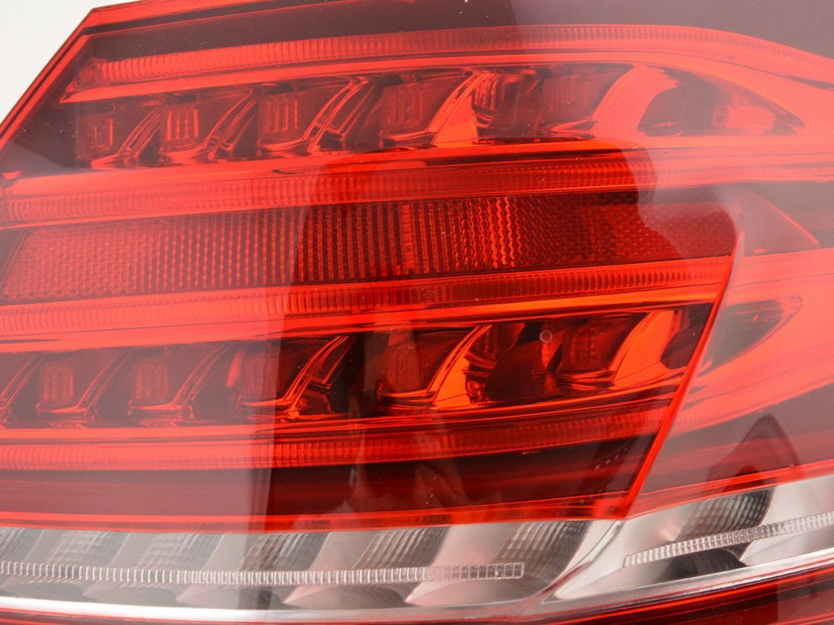 Mercedes Benz E-Class (212) Sedan Red, OE Style LED Taillights Set (2013-2016) - K2 Industries