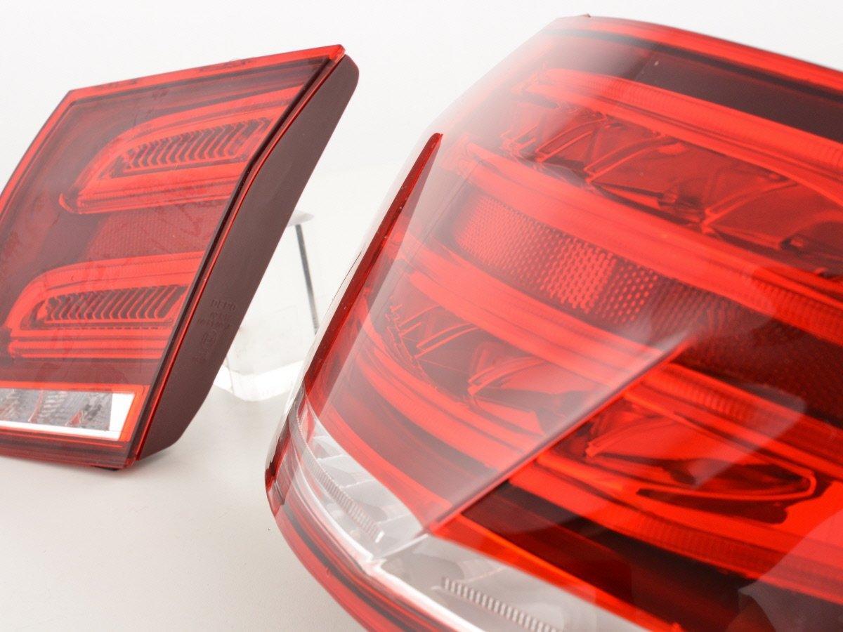 Mercedes Benz E-Class (212) Sedan Red, OE Style LED Taillights Set (2013-2016) - K2 Industries