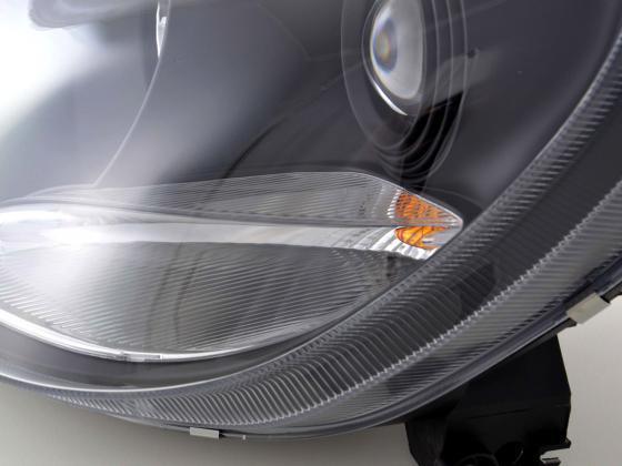 Mercedes Benz S-Class (220) Black Headlight Set (1998-2001) - K2 Industries