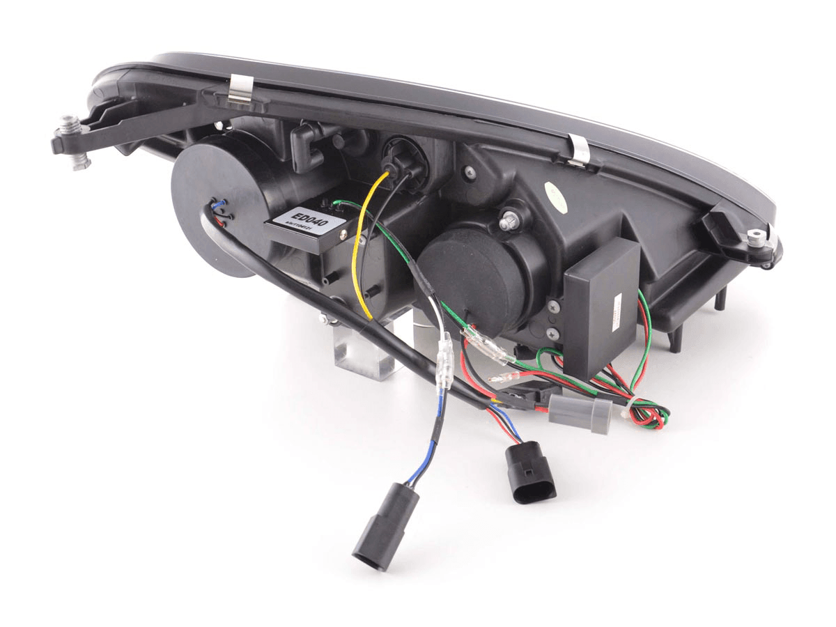 Mercedes Benz SLK (171) Chrome LED Headlights with Daytime Running Lights (2004-2011) - K2 Industries