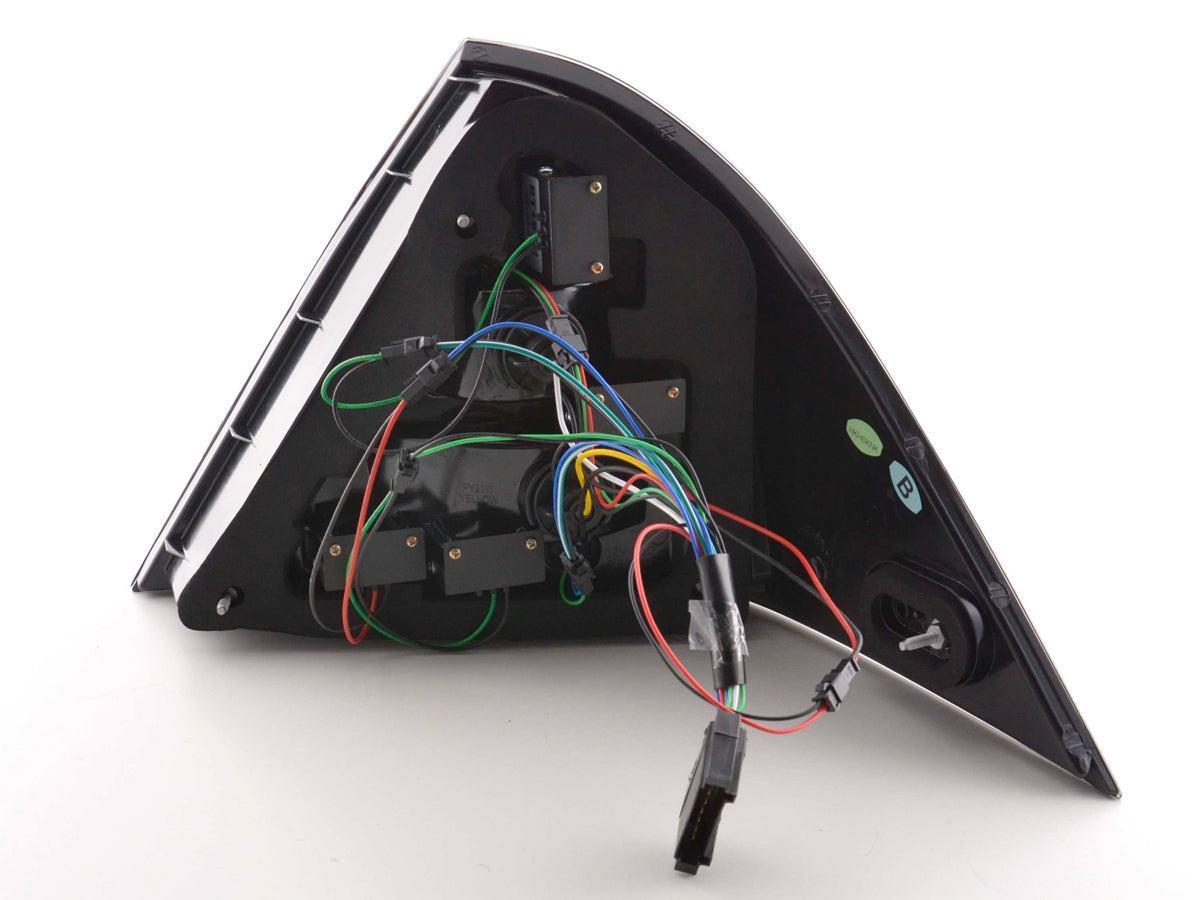 Mercedes W203 Chrome Clear LED Tail Lights (2005-2007) - K2 Industries