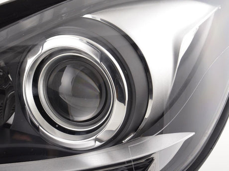 Mercedes W204 C-Class Black LED Headlights with DRL (2011 - 2014) - K2 Industries