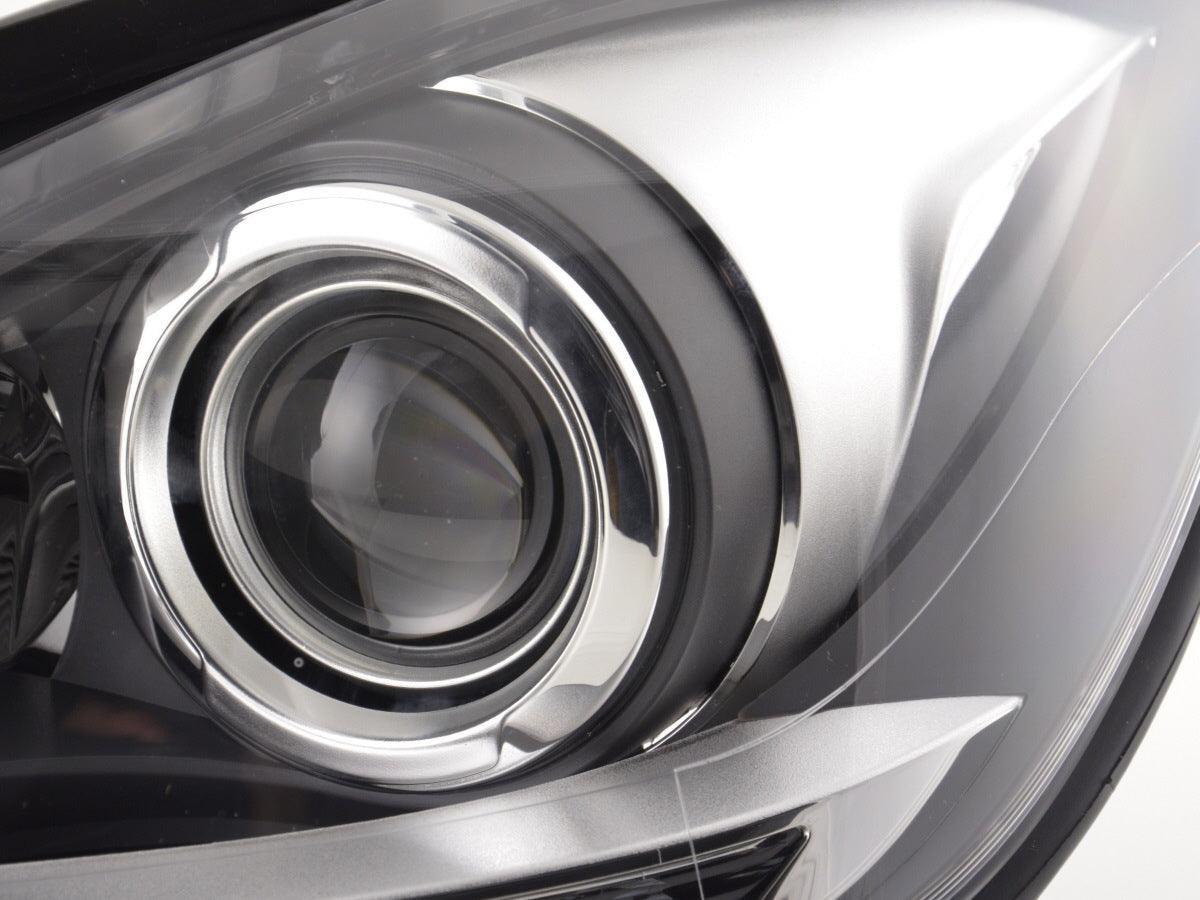 Mercedes W204 C-Class Black LED Headlights with DRL (2011 - 2014) - K2 Industries