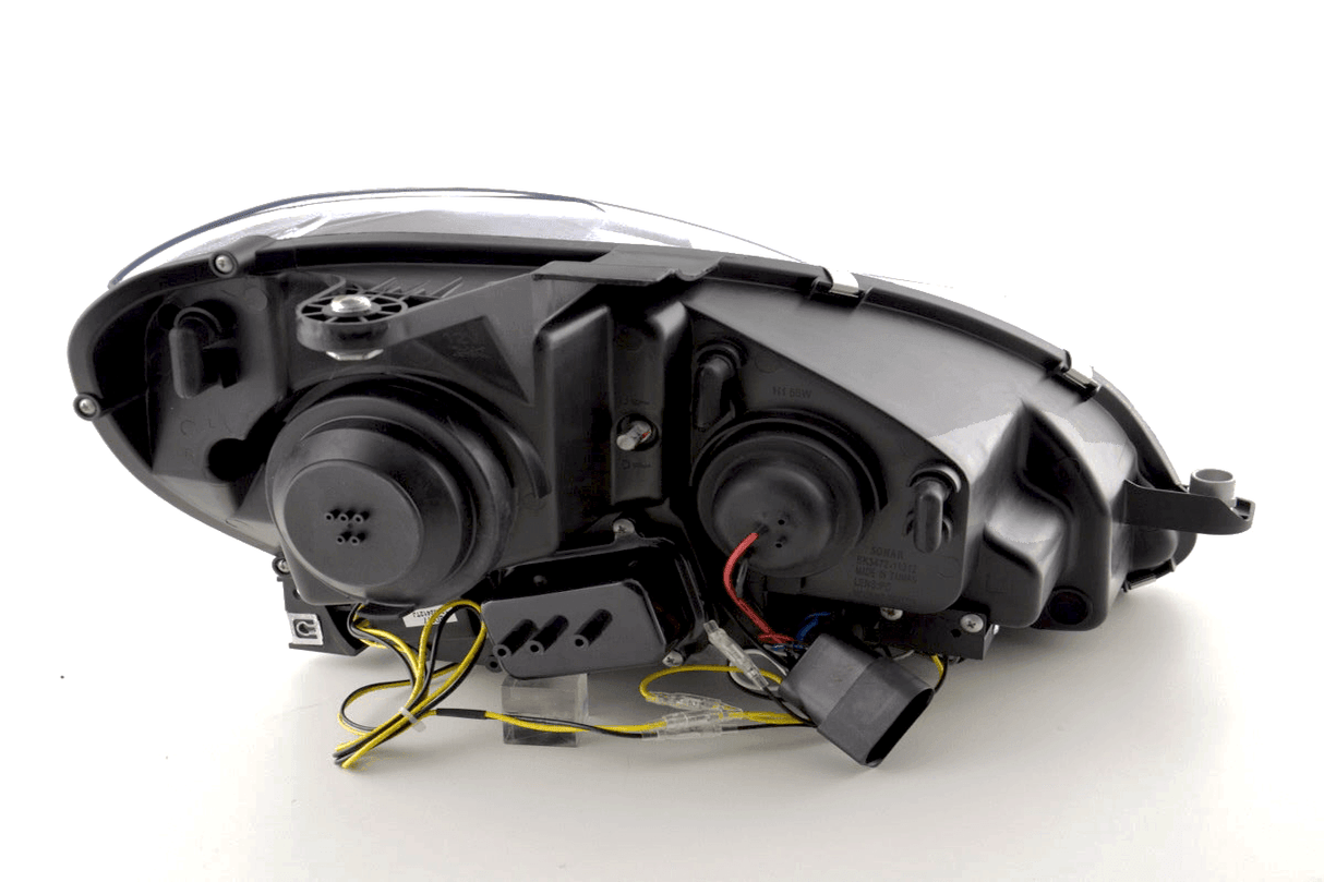 Mercedes W204 C-Class Chrome LED Headlights with DRL (2011 - 2014) - K2 Industries