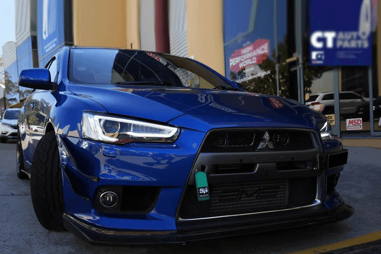 Mitsubishi Lancer 9th Gen Evo X GSR 10th Gen (CZ4A) Demon Eyes Dual Beam Projector Headlights (2008-2017) - K2 Industries