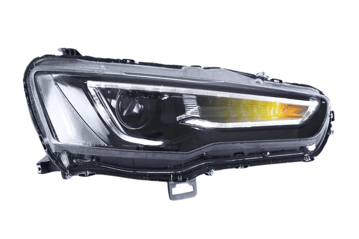 Mitsubishi Lancer 9th Gen Evo X GSR 10th Gen (CZ4A) Demon Eyes Dual Beam Projector Headlights (2008-2017) - K2 Industries