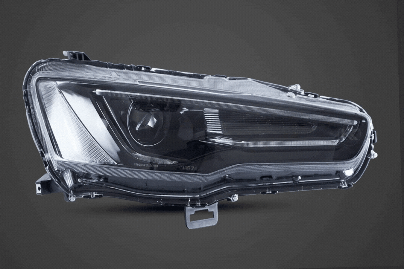 Mitsubishi Lancer 9th Gen Evo X GSR 10th Gen (CZ4A) Demon Eyes Dual Beam Projector Headlights (2008-2017) - K2 Industries