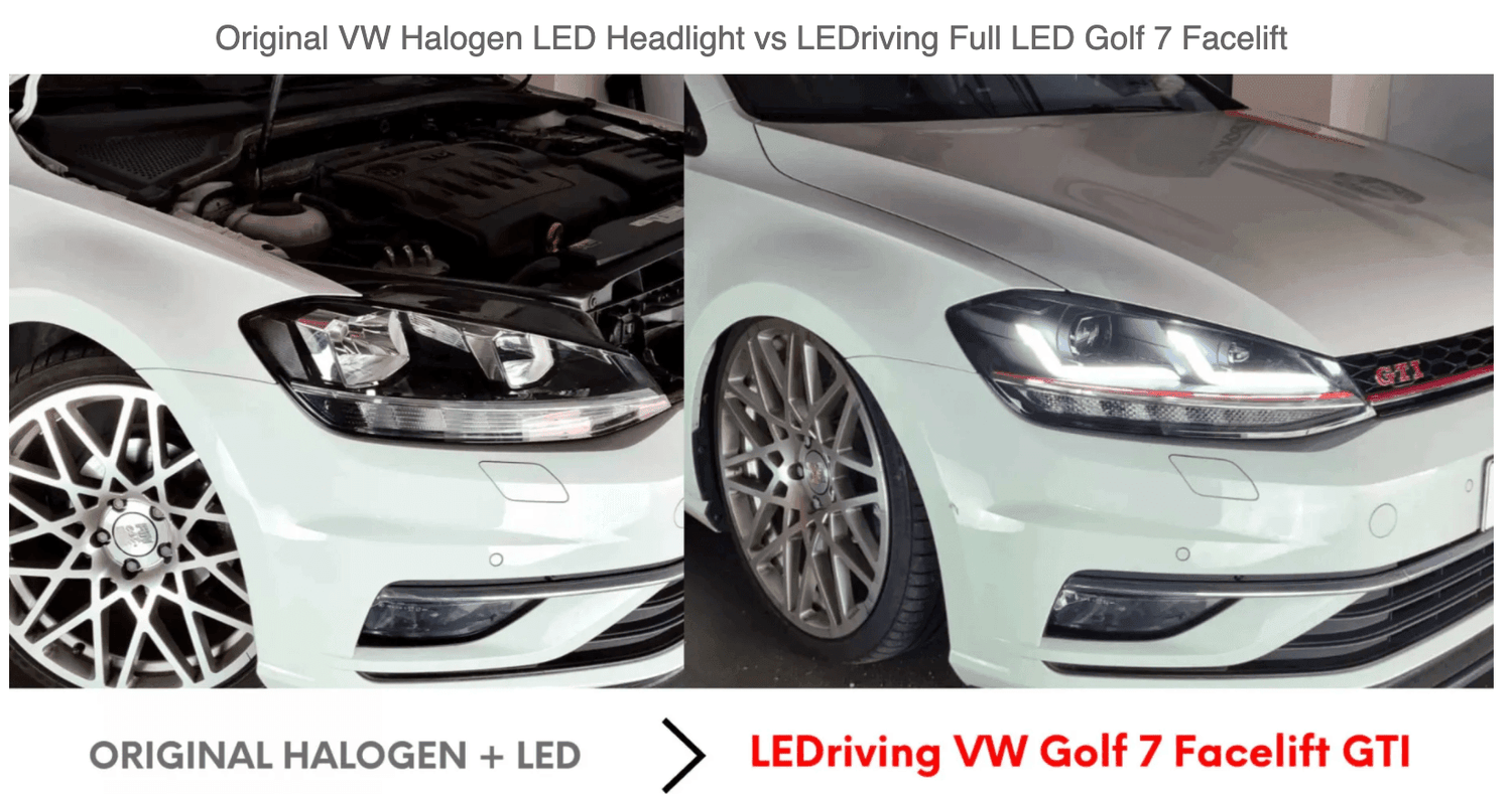 OSRAM LEDriving® Golf 7 VII Facelift 2017-2020 Full LED headlight GTI - K2 Industries
