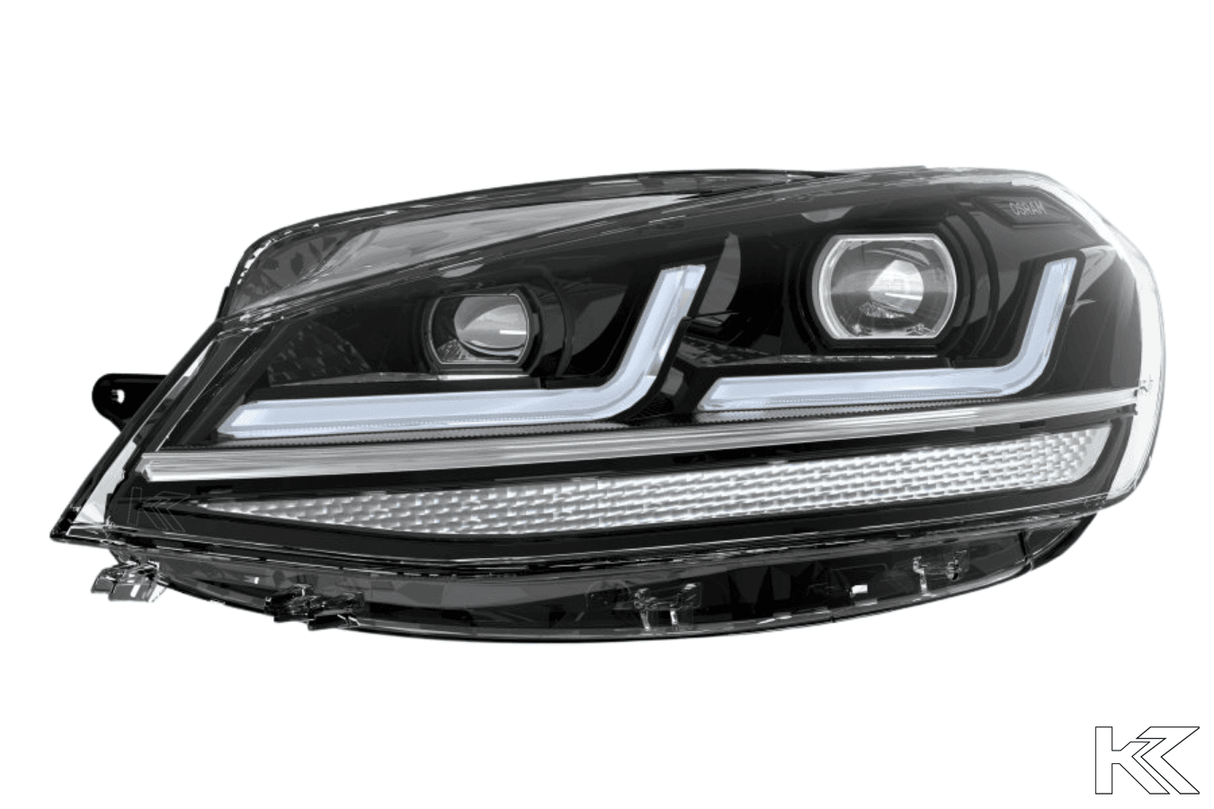 OSRAM LEDriving® Golf 7 VII Facelift 2017-2020 Full LED headlights BLACK - K2 Industries