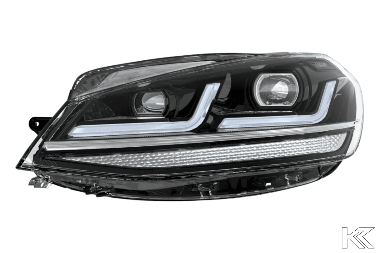 OSRAM LEDriving® Golf 7 VII Facelift 2017-2020 Full LED headlights BLACK - K2 Industries