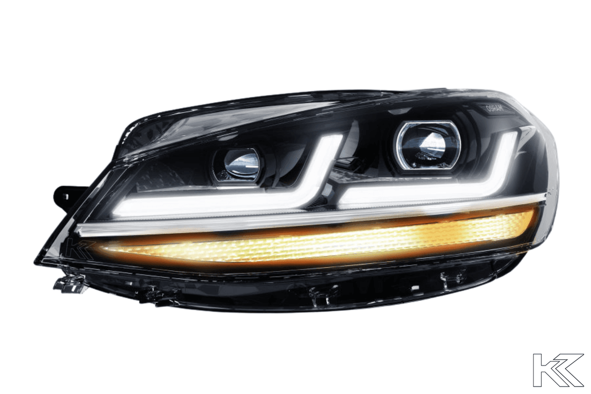 OSRAM LEDriving® Golf 7 VII Facelift 2017-2020 Full LED headlights BLACK - K2 Industries