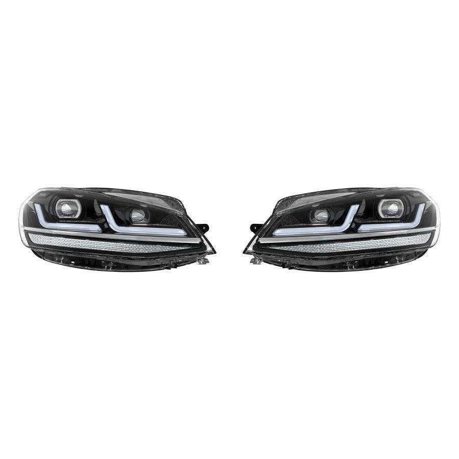 OSRAM LEDriving® Golf 7 VII Facelift 2017-2020 Full LED headlights BLACK - K2 Industries