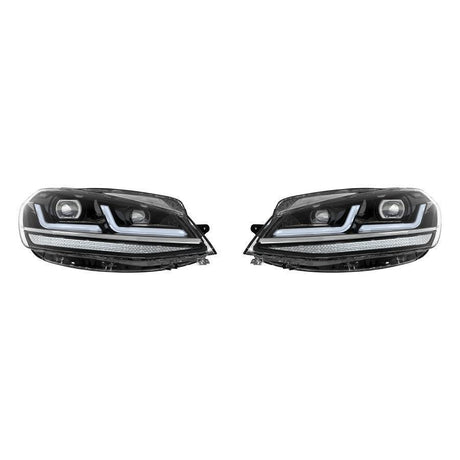 OSRAM LEDriving® Golf 7 VII Facelift 2017-2020 Full LED headlights BLACK - K2 Industries
