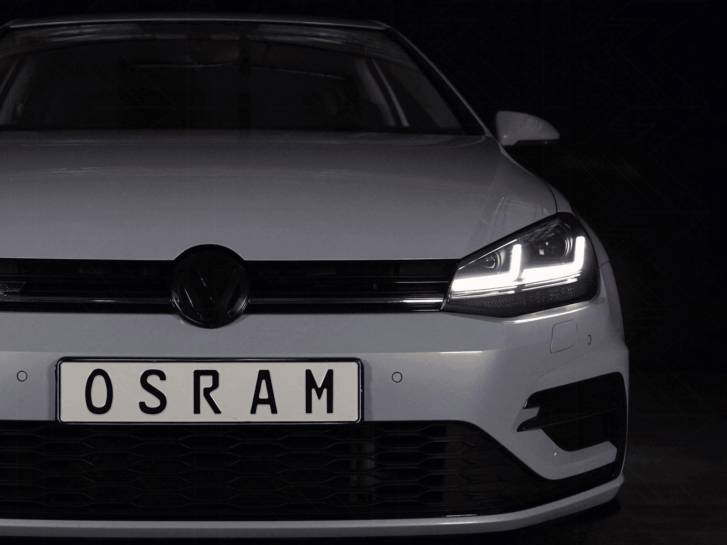 OSRAM LEDriving® Golf 7 VII Facelift 2017-2020 Full LED headlights BLACK - K2 Industries