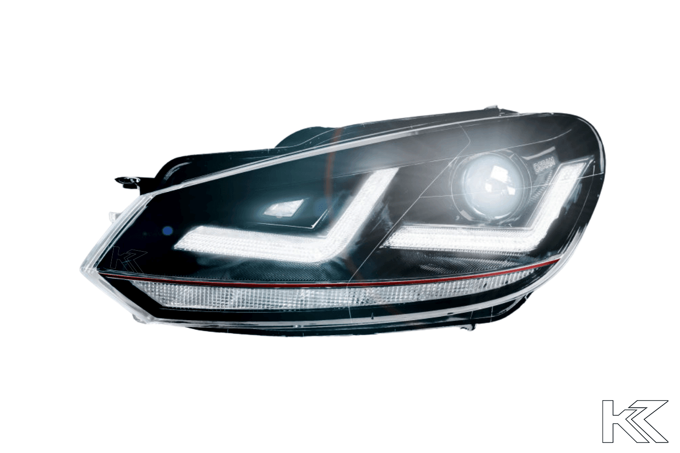 OSRAM® Golf 6 VI GTI EDITION Xenon Headlights (2008 - 2014) - K2 Industries