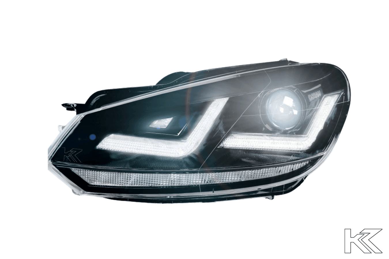OSRAM® XENARC® Golf 6 VI BLACK EDITION Xenon Headlight (2008 - 2014) - K2 Industries