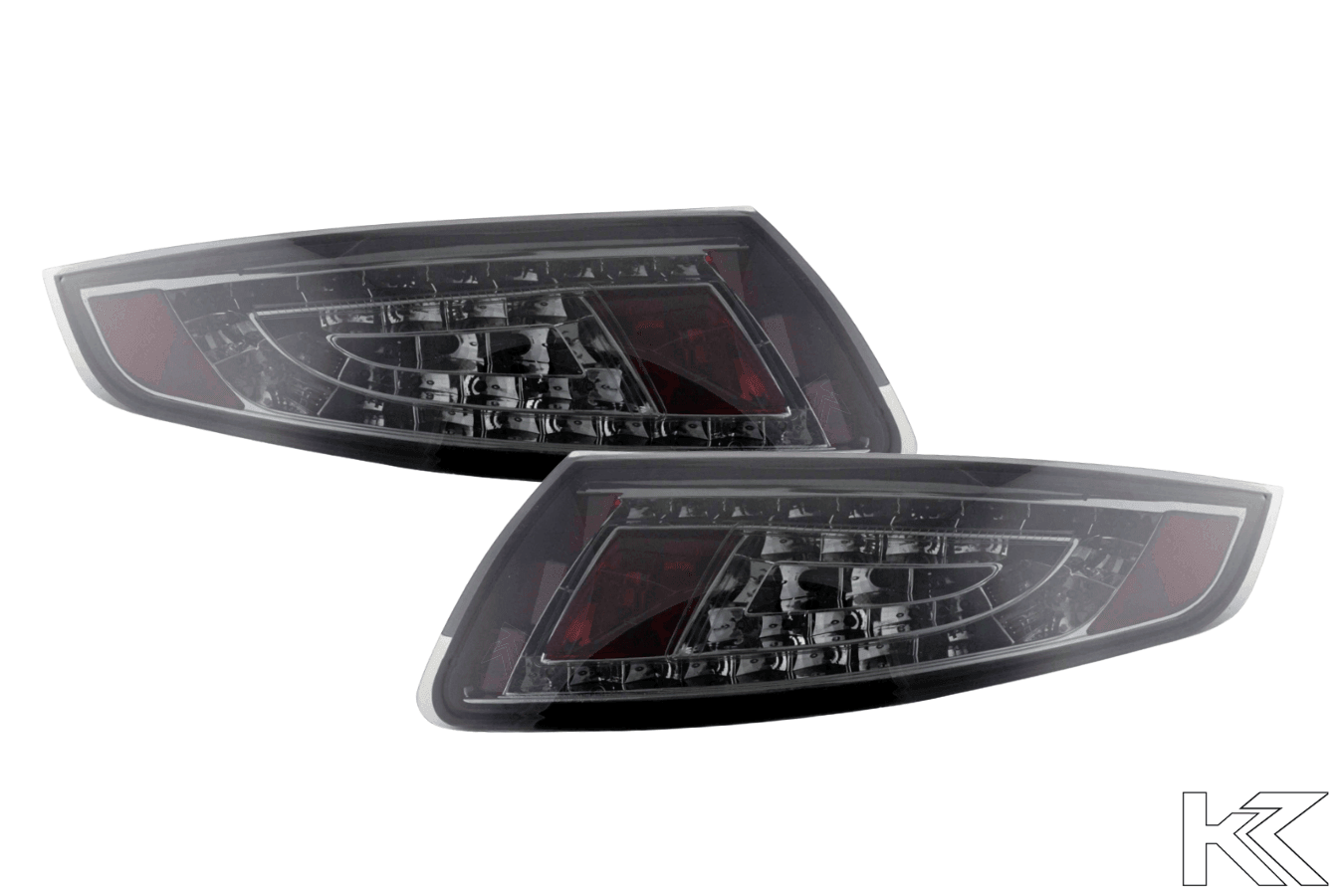 Porsche 911 (997) Chrome/Smoked LED Taillight(2005-2009) - K2 Industries