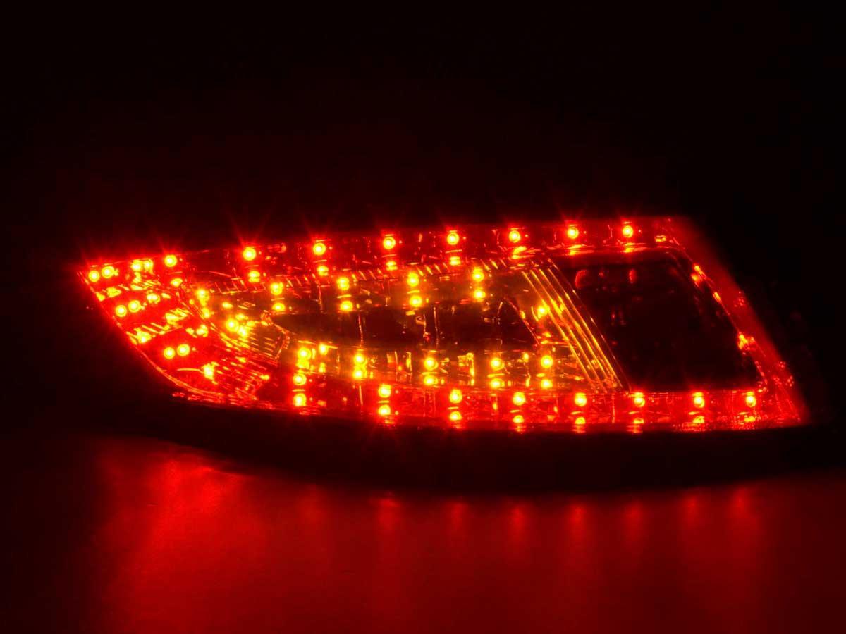 Porsche 911 (997) Red/Smoked LED Tail Light (2005-2009) - K2 Industries