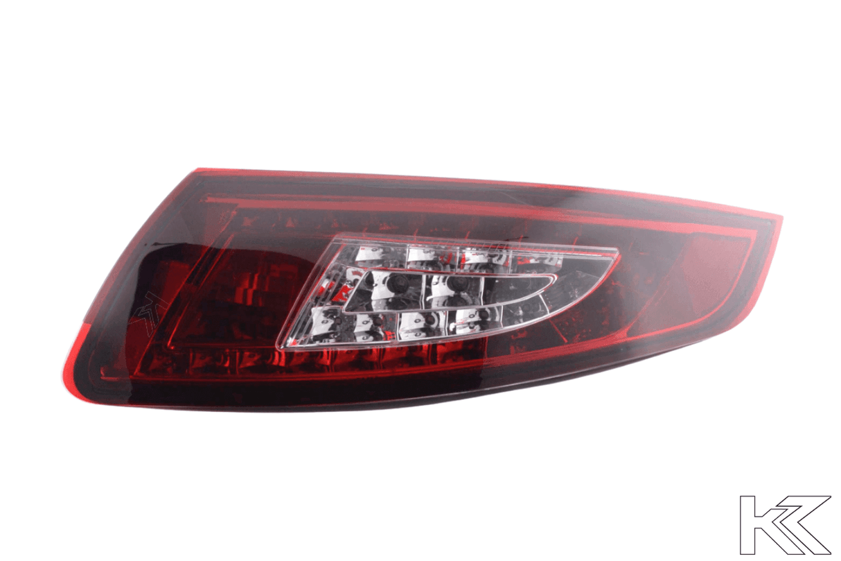 Porsche 911 (997) Red/Smoked LED Tail Lights (2005-2009) - K2 Industries
