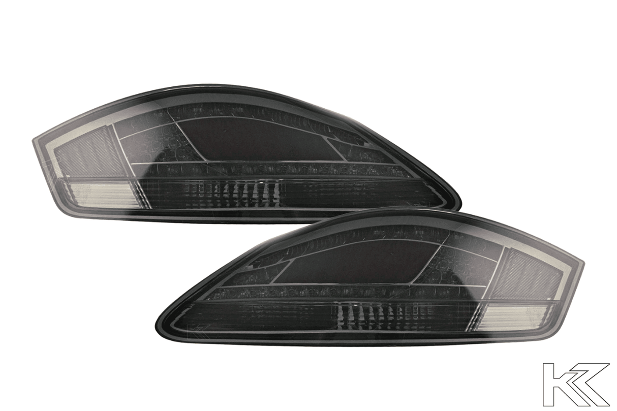 Porsche Boxster/Cayman (987) Smoked/Clear LED Taillights (2004-2009) - K2 Industries