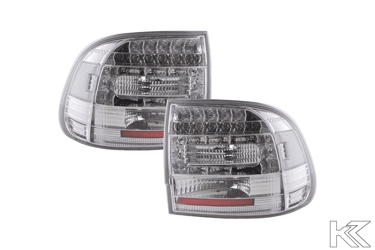 Porsche Cayenne (9PA) Chrome Clear LED Taillights(2002-2006) - K2 Industries