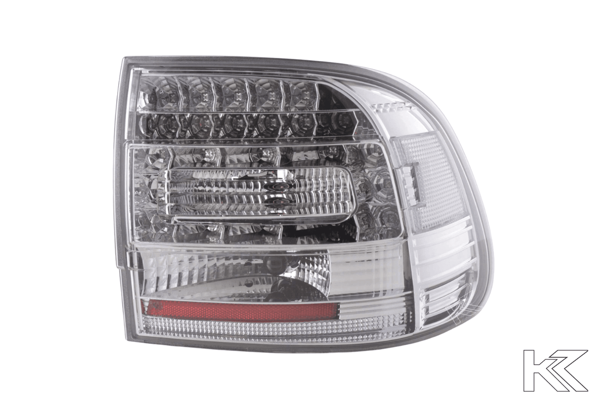 Porsche Cayenne (9PA) Chrome Clear LED Taillights(2002-2006) - K2 Industries