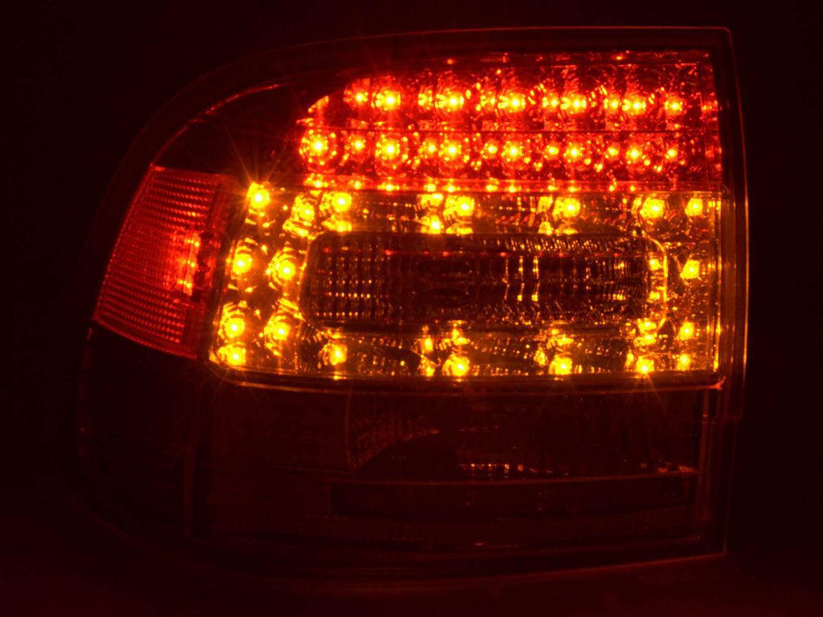 Porsche Cayenne (9PA) Chrome Clear LED Taillights(2002-2006) - K2 Industries