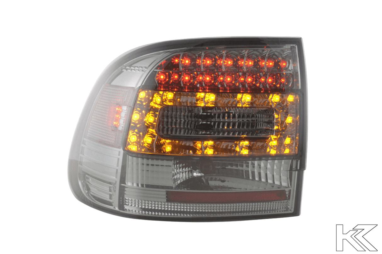 Porsche Cayenne (9PA) Clear/Smoked LED Taillights (2002-2006) - K2 Industries