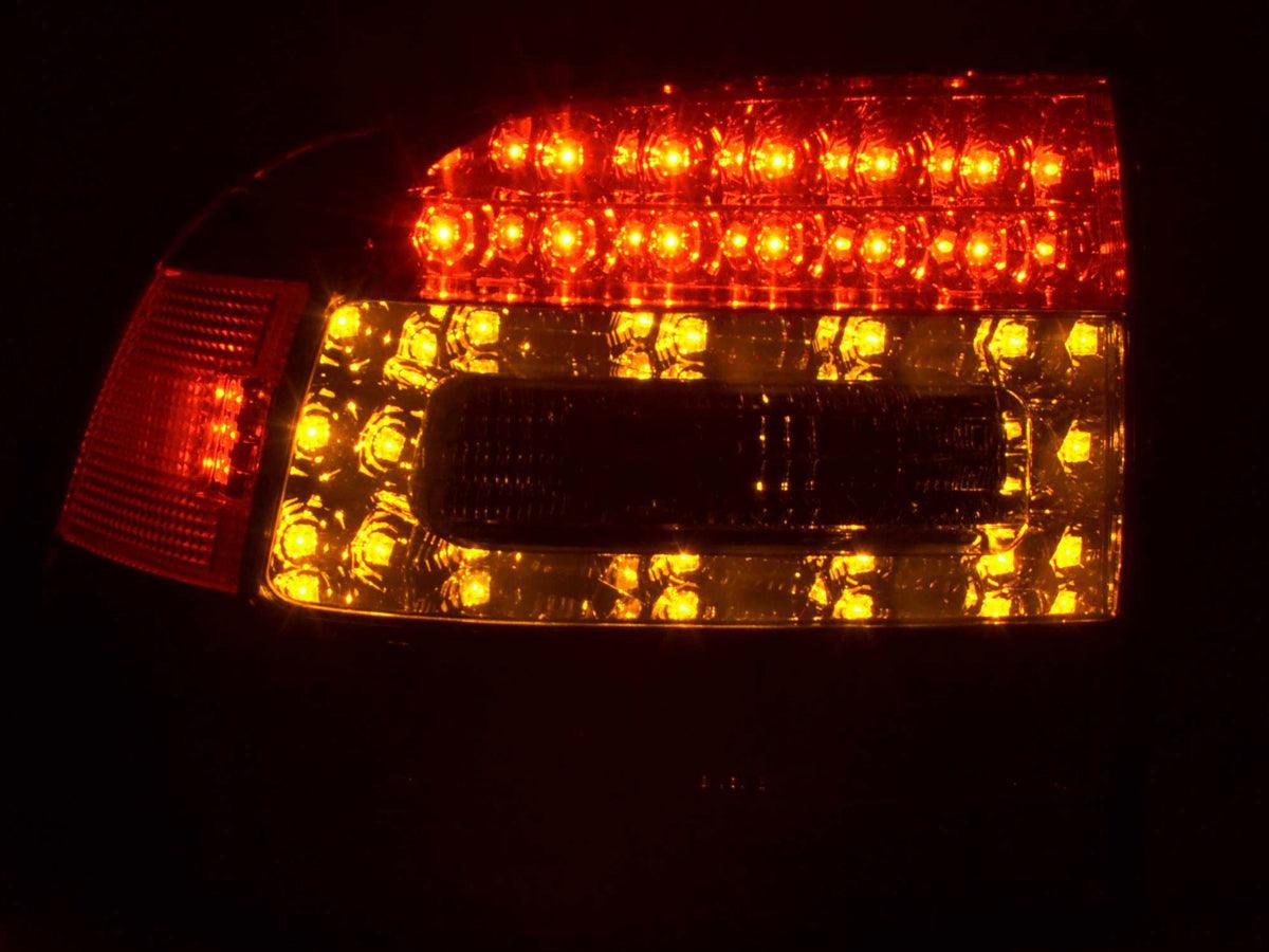 Porsche Cayenne (9PA) Clear/Smoked LED Taillights (2002-2006) - K2 Industries